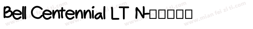 Bell Centennial LT N字体转换